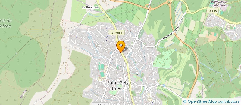 localisation de l'entreprise LIODA  GRABELS