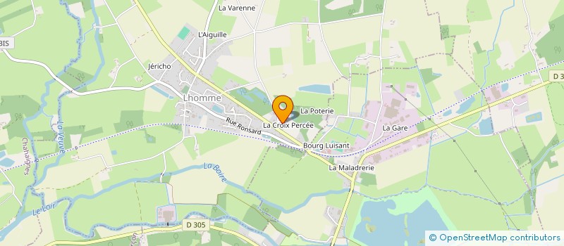 localisation de l'entreprise LIODEN  LHOMME