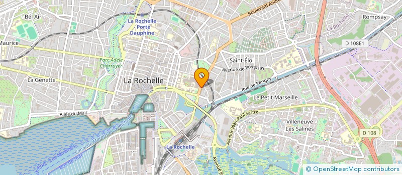 localisation de l'entreprise LIOGER / SEGAFREDO  LA ROCHELLE