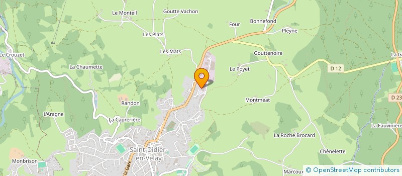 localisation de l'entreprise LIOGIER IMMOBILIER  LA SEAUVE-SUR-SEMENE