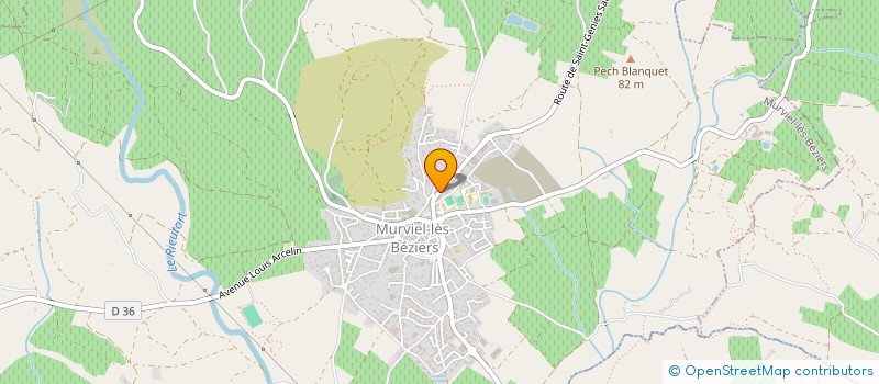 localisation de l'entreprise LIOIL  MURVIEL-LES-BEZIERS