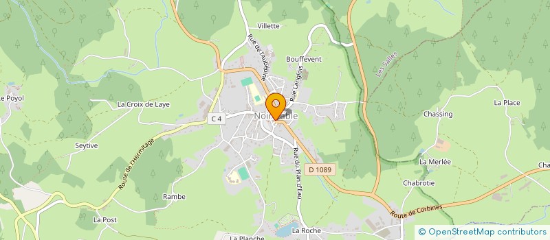 localisation de l'entreprise LIOISA  NOIRETABLE