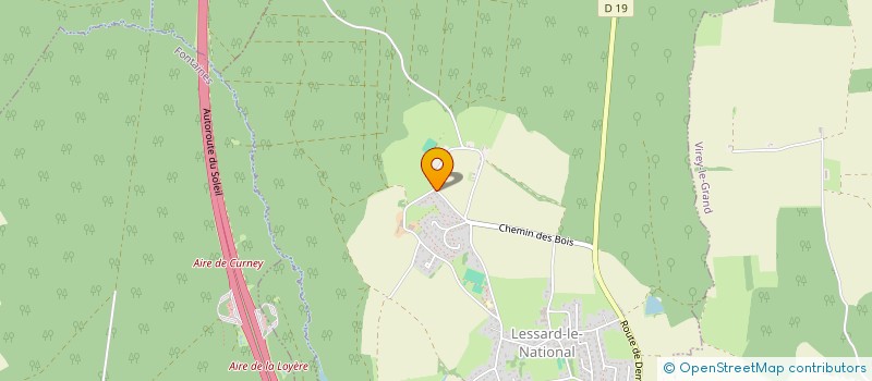 localisation de l'entreprise LIOLEB à LESSARD-LE-NATIONAL
