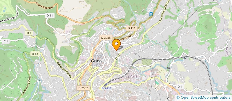 localisation de l'entreprise LION à GRASSE