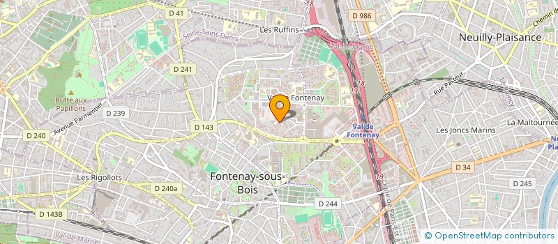 localisation de l'entreprise LION à FONTENAY-SOUS-BOIS