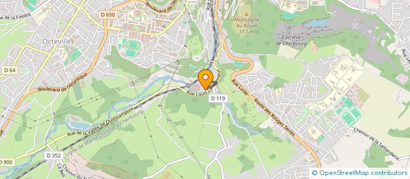 localisation de l'entreprise LION à CHERBOURG-EN-COTENTIN