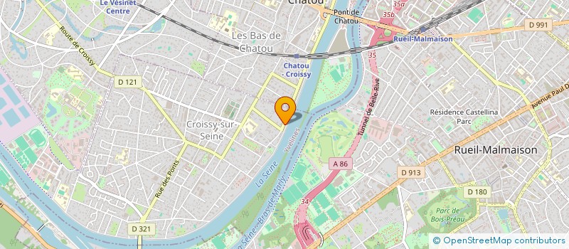 localisation de l'entreprise LION  CROISSY-SUR-SEINE