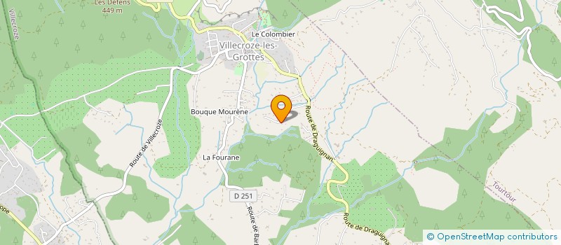 localisation de l'entreprise LION  VILLECROZE