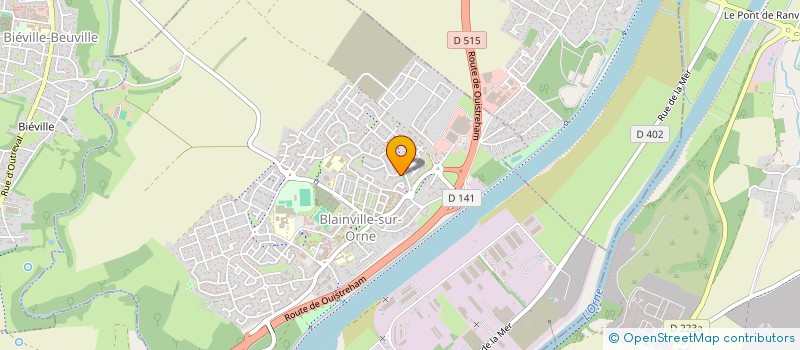 localisation de l'entreprise LION AMENAGEMENT  BLAINVILLE-SUR-ORNE