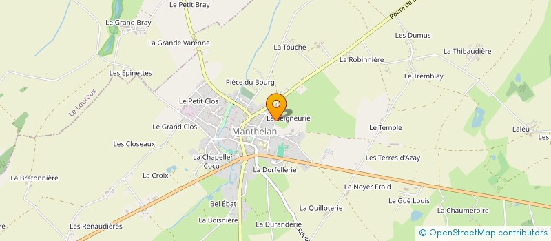 localisation de l'entreprise LION AUTOMOBILE à LIGUEIL