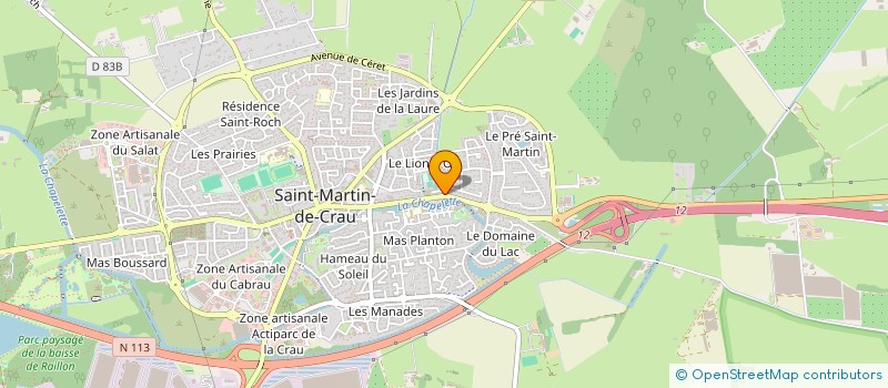 localisation de l'entreprise LION BAIL à SAINT-MARTIN-DE-CRAU