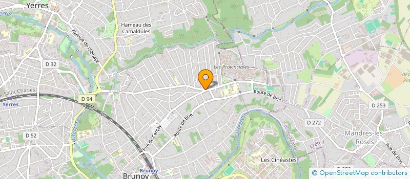localisation de l'entreprise LION D OR  BRUNOY