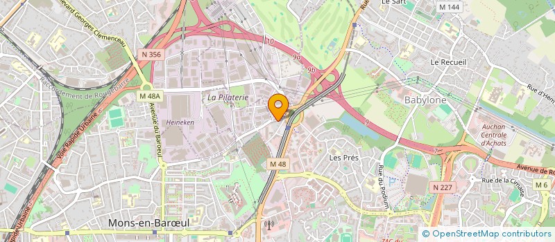 localisation de l'entreprise LION DU NORD  VILLENEUVE-D'ASCQ