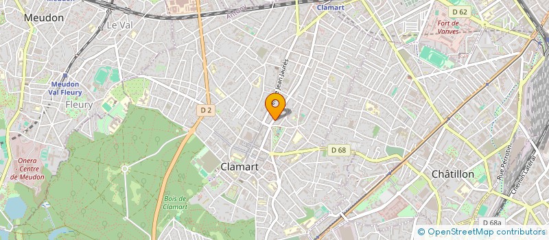 localisation de l'entreprise LION FINANCES  CLAMART