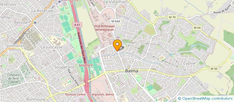 localisation de l'entreprise LION FRANCE PRODUCTION HOLDING à BALMA
