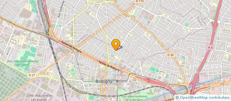 localisation de l'entreprise LION IMMOBILIER  BOBIGNY