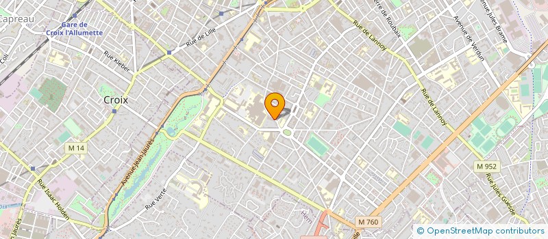 localisation de l'entreprise LION - INVEST  ROUBAIX