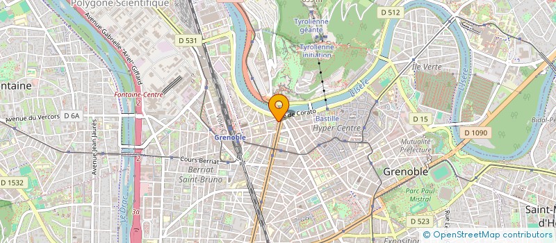 localisation de l'entreprise LION INVESTISSEMENT à GRENOBLE