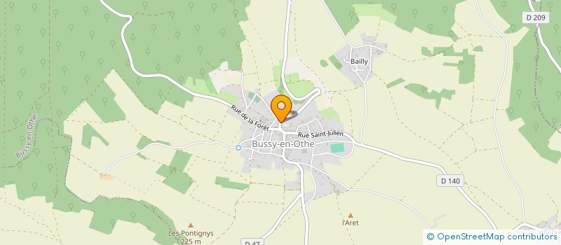 localisation de l'entreprise LION OF JUDAH CORP  BUSSY-EN-OTHE