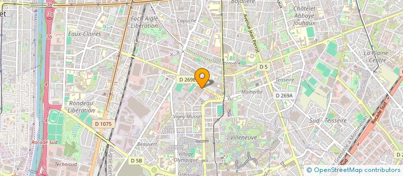 localisation de l'entreprise LION SECURITIS à GRENOBLE