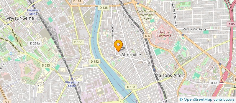 localisation de l'entreprise LION SERVICES à ALFORTVILLE