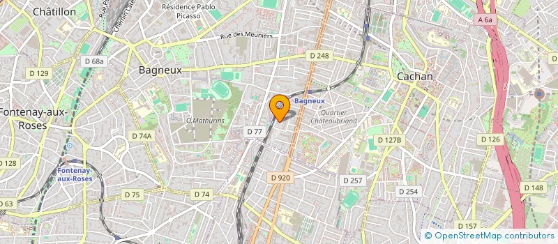localisation de l'entreprise LION SOLUTIONS  BAGNEUX