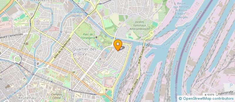 localisation de l'entreprise LIONA TEMPLE  STRASBOURG