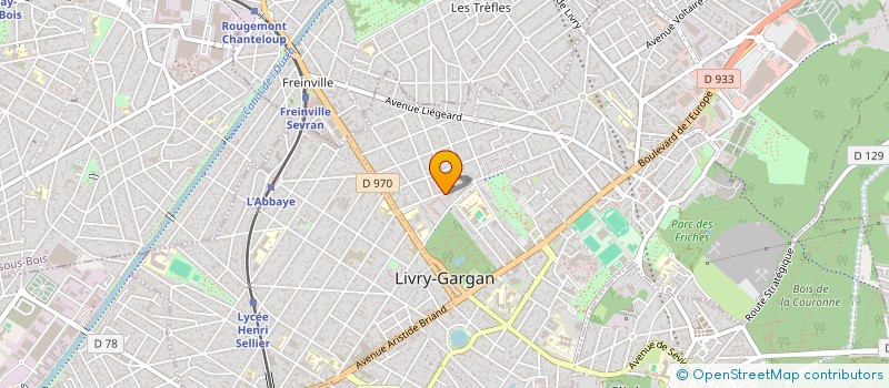 localisation de l'entreprise LIONARDO à LIVRY-GARGAN