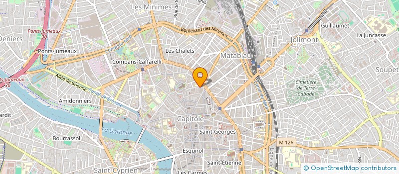 localisation de l'entreprise LIONEL COLET S.A.S.  TOULOUSE