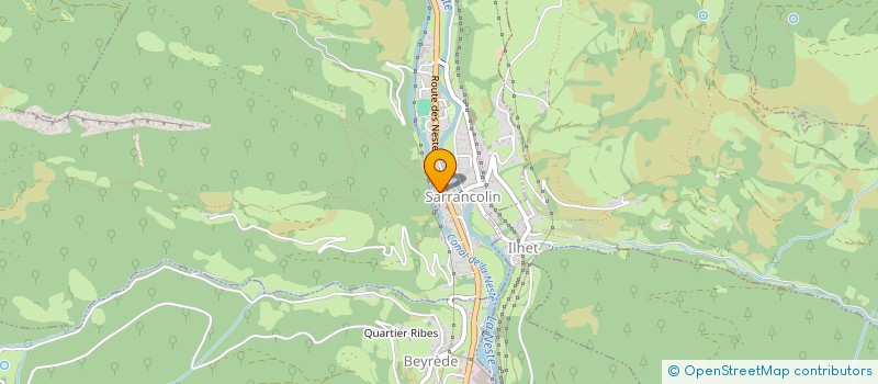 localisation de l'entreprise LIONEL CROUAU IMMO  SARRANCOLIN