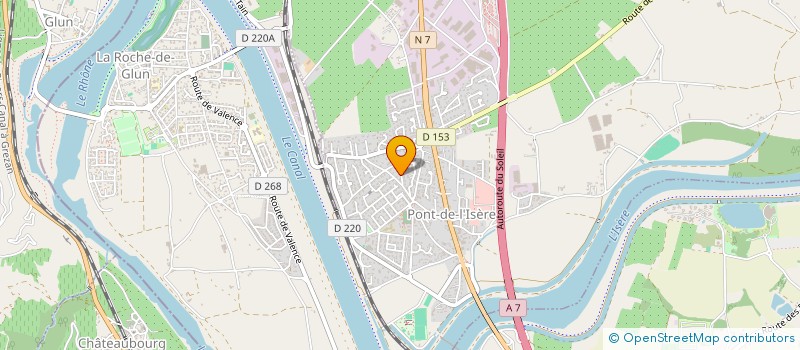 localisation de l'entreprise LIONEL DUMARCHE à PONT DE L'ISERE