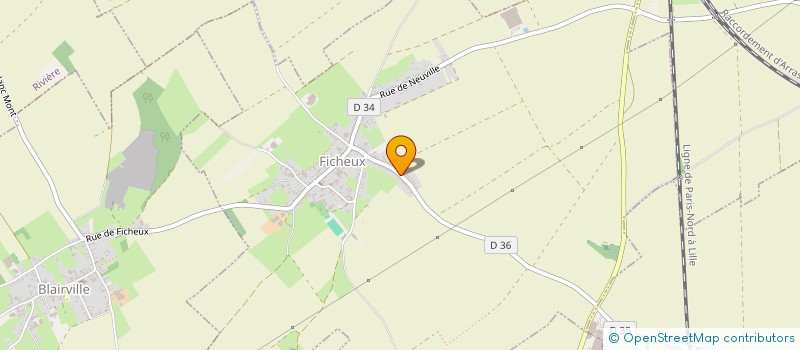 localisation de l'entreprise LIONEL ET STEVEN  FICHEUX