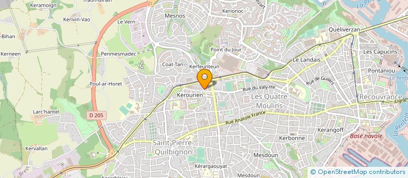 localisation de l'entreprise LIONEL STEPHAN à BREST