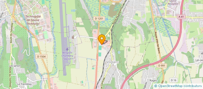 localisation de l'entreprise LIONEL VALLON SERVICES  VOGLANS