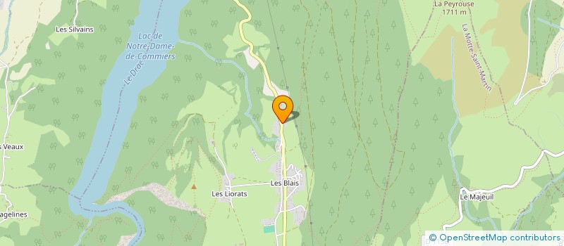 localisation de l'entreprise LIONET  MONTEYNARD