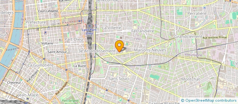 localisation de l'entreprise LIONGI  LYON