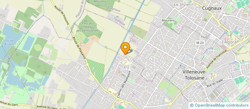 localisation de l'entreprise LIONGIRO  FROUZINS