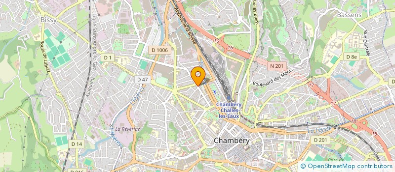 localisation de l'entreprise LIONINOX à CHAMBERY