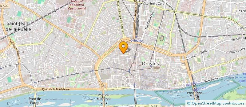 localisation de l'entreprise LIONNE 24  ORLEANS