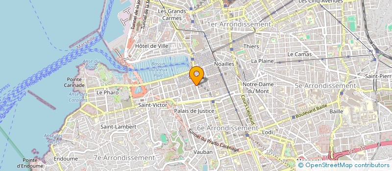localisation de l'entreprise LIONNE'S à MARSEILLE