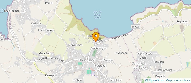 localisation de l'entreprise LIONNET FRERES  PLOUGASNOU