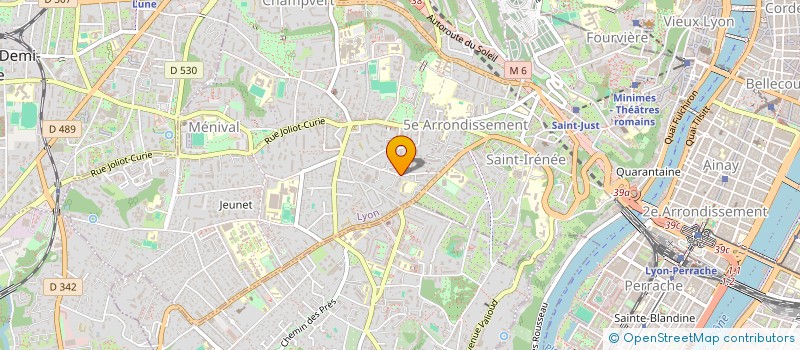 localisation de l'entreprise LIONRETY  LYON