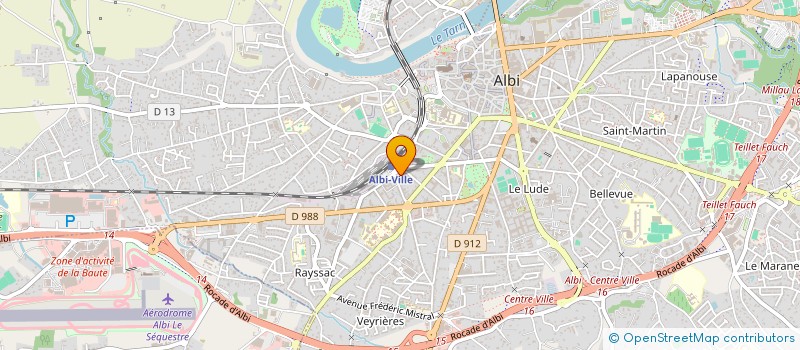 localisation de l'entreprise LIONS CLUB ALBI à ALBI