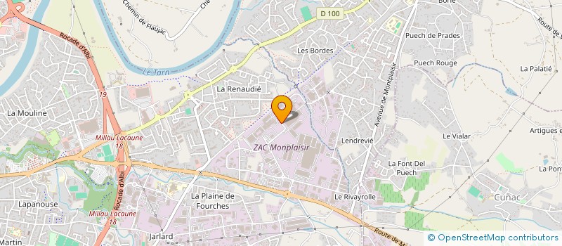 localisation de l'entreprise LIONS CLUB ALBI TARN MOTORS à ALBI