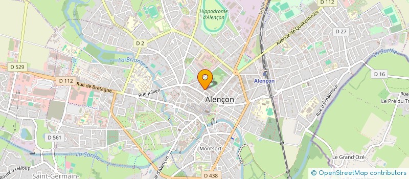 localisation de l'entreprise LIONS CLUB ALENCON POINT DES DUCS à ALENCON