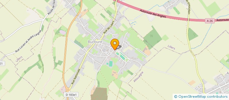 localisation de l'entreprise LIONS CLUB BRUAY-LA-BUISSIERE à BURBURE