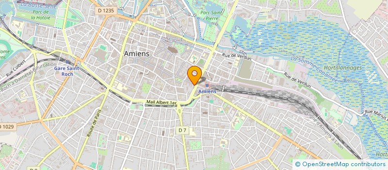 localisation de l'entreprise LIONS CLUB D'AMIENS VAL DE SELLE  AMIENS