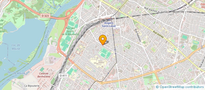 localisation de l'entreprise LIONS CLUB DE ANGERS RONCERAY à ANGERS