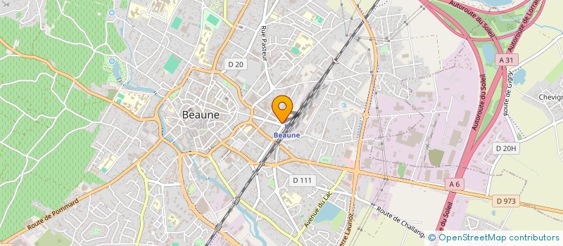 localisation de l'entreprise LIONS CLUB DE BEAUNE à BEAUNE