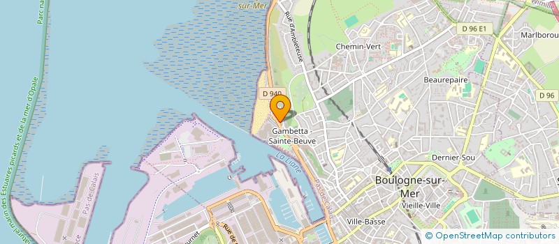 localisation de l'entreprise LIONS CLUB DE BOULOGNE VAL DE LIANE à BOULOGNE-SUR-MER